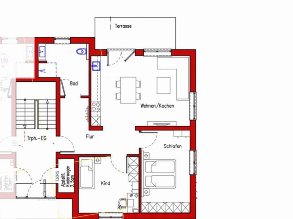 3,5 Zimmer EG Neubau-Wohnung in Frickenhausen kaufen verkaufen