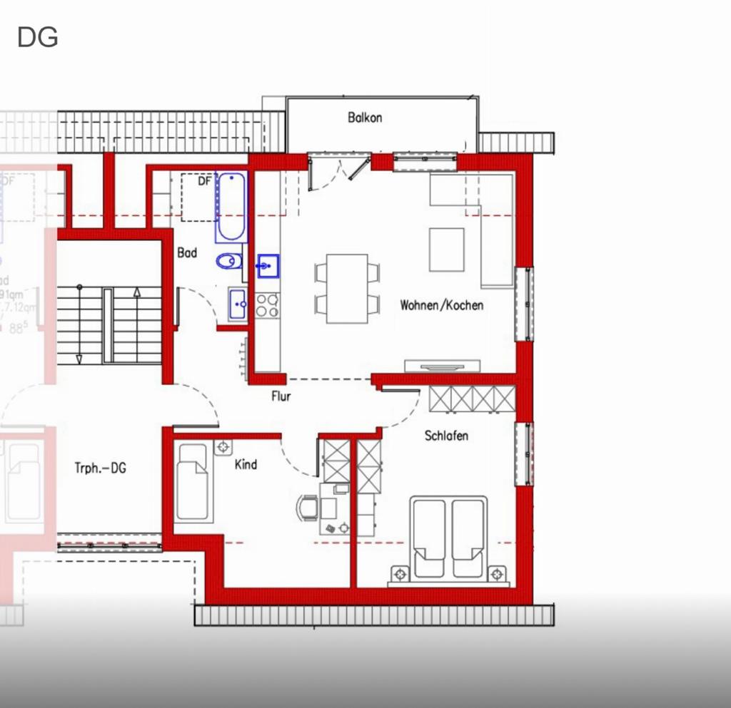 3,5 Zimmer Dachgeschoss Neubau-Wohnung in Frickenhausen zu verkaufen kaufen Immobilienmakler Rietek